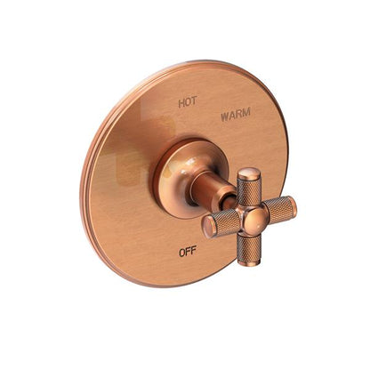 Newport Brass - Clemens Balanced Pressure Shower Trim Plate with Handle. Less showerhead, arm and flange.