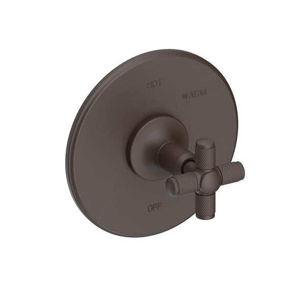 Newport Brass - Clemens Balanced Pressure Shower Trim Plate with Handle. Less showerhead, arm and flange.