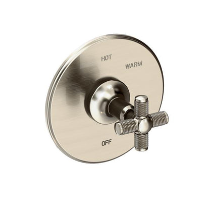 Newport Brass - Clemens Balanced Pressure Shower Trim Plate with Handle. Less showerhead, arm and flange.