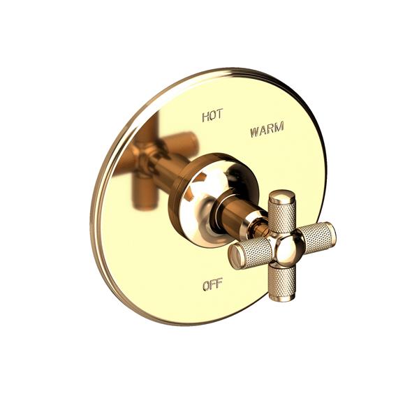 Newport Brass - Clemens Balanced Pressure Shower Trim Plate with Handle. Less showerhead, arm and flange.