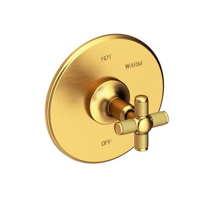 Newport Brass - Clemens Balanced Pressure Shower Trim Plate with Handle. Less showerhead, arm and flange.