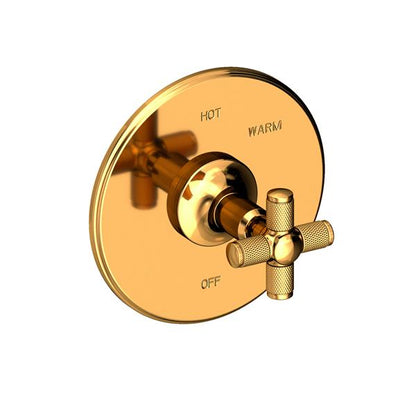 Newport Brass - Clemens Balanced Pressure Shower Trim Plate with Handle. Less showerhead, arm and flange.