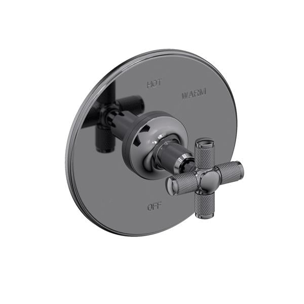 Newport Brass - Clemens Balanced Pressure Shower Trim Plate with Handle. Less showerhead, arm and flange.