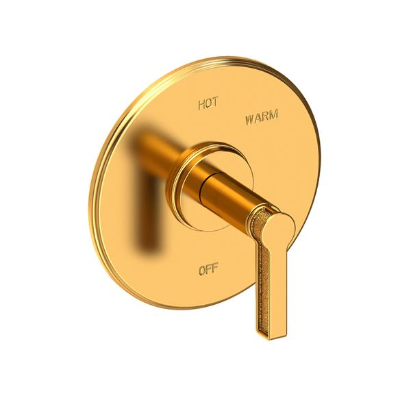 Newport Brass - Griffey Balanced Pressure Shower Trim Plate with Handle. Less showerhead, arm and flange.