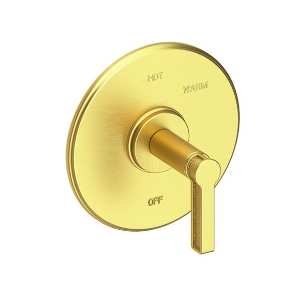 Newport Brass - Griffey Balanced Pressure Shower Trim Plate with Handle. Less showerhead, arm and flange.