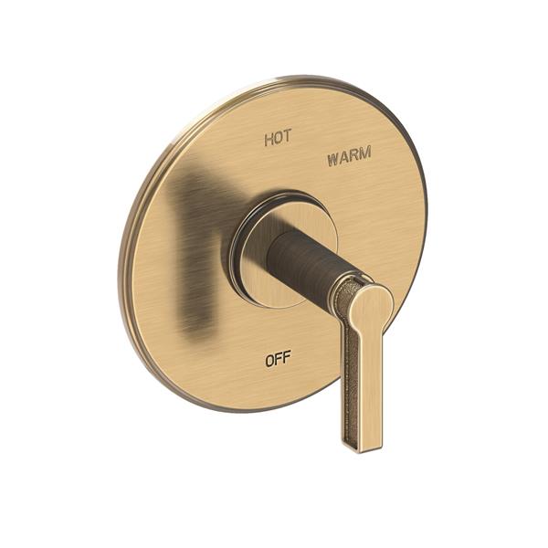 Newport Brass - Griffey Balanced Pressure Shower Trim Plate with Handle. Less showerhead, arm and flange.
