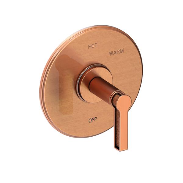Newport Brass - Griffey Balanced Pressure Shower Trim Plate with Handle. Less showerhead, arm and flange.