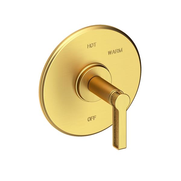 Newport Brass - Griffey Balanced Pressure Shower Trim Plate with Handle. Less showerhead, arm and flange.