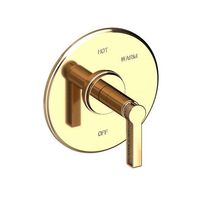Newport Brass - Griffey Balanced Pressure Shower Trim Plate with Handle. Less showerhead, arm and flange.