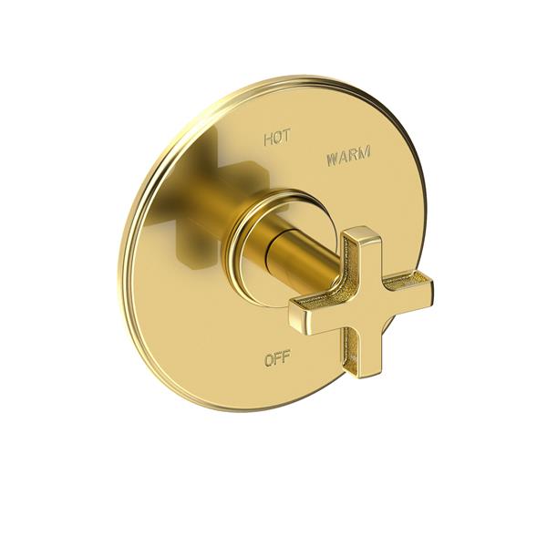 Newport Brass - Griffey Balanced Pressure Shower Trim Plate with Handle. Less showerhead, arm and flange.