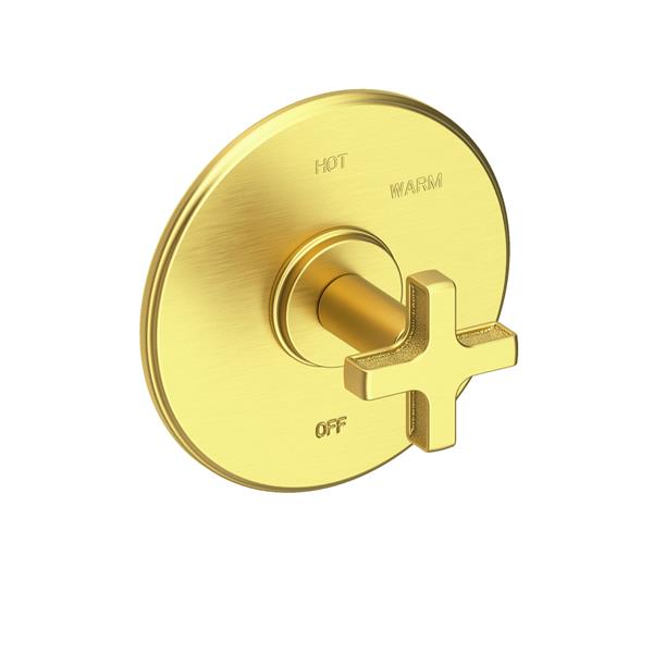 Newport Brass - Griffey Balanced Pressure Shower Trim Plate with Handle. Less showerhead, arm and flange.