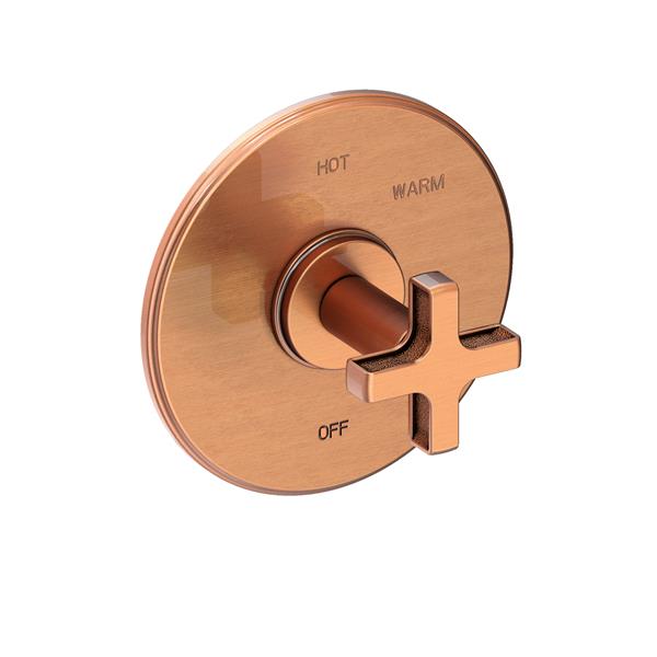 Newport Brass - Griffey Balanced Pressure Shower Trim Plate with Handle. Less showerhead, arm and flange.