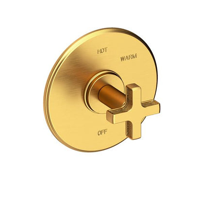 Newport Brass - Griffey Balanced Pressure Shower Trim Plate with Handle. Less showerhead, arm and flange.