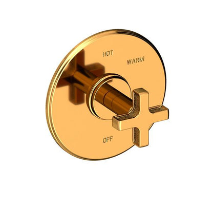 Newport Brass - Griffey Balanced Pressure Shower Trim Plate with Handle. Less showerhead, arm and flange.