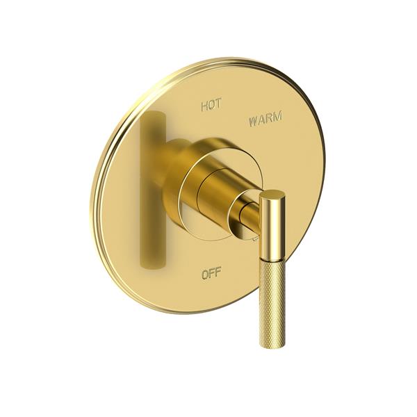 Newport Brass - Muncy Balanced Pressure Shower Trim Plate with Handle. Less showerhead, arm and flange.