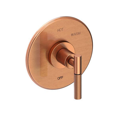 Newport Brass - Muncy Balanced Pressure Shower Trim Plate with Handle. Less showerhead, arm and flange.