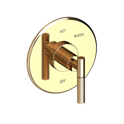 Newport Brass - Muncy Balanced Pressure Shower Trim Plate with Handle. Less showerhead, arm and flange.
