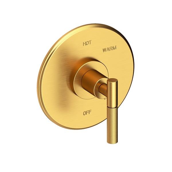 Newport Brass - Muncy Balanced Pressure Shower Trim Plate with Handle. Less showerhead, arm and flange.