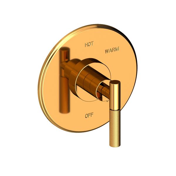 Newport Brass - Muncy Balanced Pressure Shower Trim Plate with Handle. Less showerhead, arm and flange.