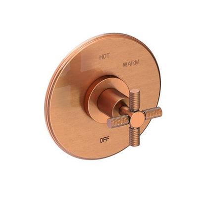 Newport Brass - Muncy Balanced Pressure Shower Trim Plate with Handle. Less showerhead, arm and flange.