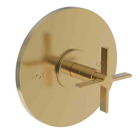 Newport Brass - Tolmin Balanced Pressure Shower Trim Plate with Handle. Less showerhead, arm and flange.