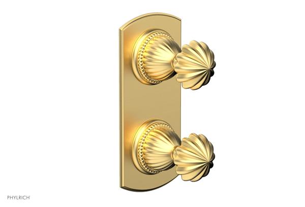 Phylrich - Georgian & Barcelona Volume Control/Diverter Trim - Round Handle