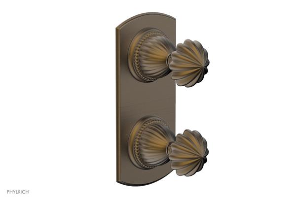 Phylrich - Georgian & Barcelona Volume Control/Diverter Trim - Round Handle