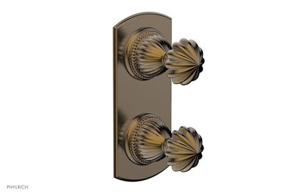 Phylrich - Georgian & Barcelona Volume Control/Diverter Trim - Round Handle