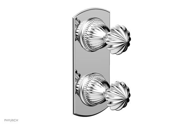 Phylrich - Georgian & Barcelona Volume Control/Diverter Trim - Round Handle