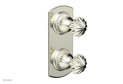 Phylrich - Georgian & Barcelona Volume Control/Diverter Trim - Round Handle
