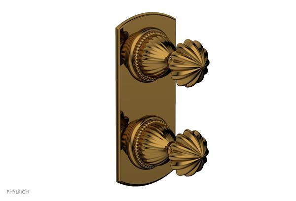 Phylrich - Georgian & Barcelona Volume Control/Diverter Trim - Round Handle