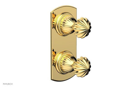 Phylrich - Georgian & Barcelona Volume Control/Diverter Trim - Round Handle