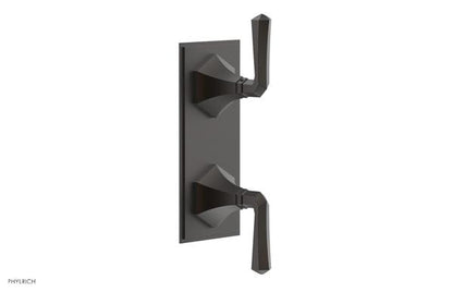 Phylrich - Le Verre & La Crosse Thermostatic Valve with Volume Control or Diverter - Lever Handles
