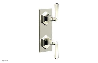 Phylrich - Le Verre & La Crosse Thermostatic Valve with Volume Control or Diverter - Lever Handles