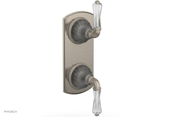 Phylrich - 1/2 Inch Mini Thermostatic Valve with Volume Control or Diverter Trim