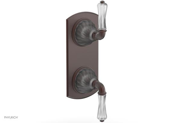 Phylrich - 1/2 Inch Mini Thermostatic Valve with Volume Control or Diverter Trim