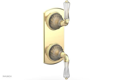 Phylrich - 1/2 Inch Mini Thermostatic Valve with Volume Control or Diverter Trim