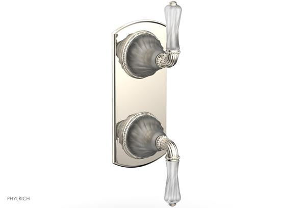 Phylrich - 1/2 Inch Mini Thermostatic Valve with Volume Control or Diverter Trim