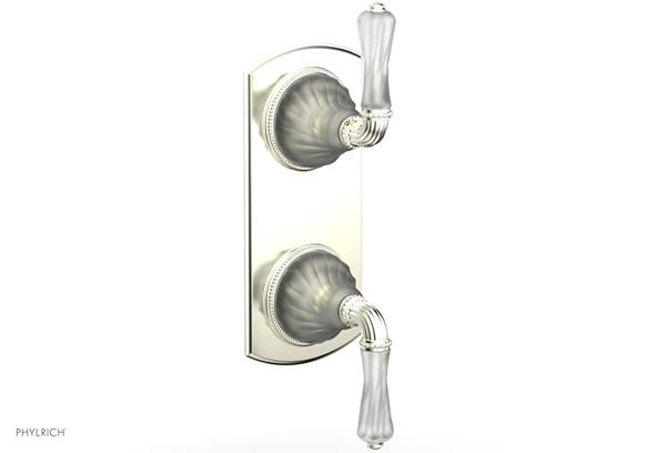 Phylrich - 1/2 Inch Mini Thermostatic Valve with Volume Control or Diverter Trim