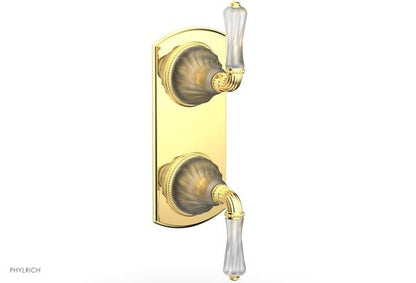 Phylrich - 1/2 Inch Mini Thermostatic Valve with Volume Control or Diverter Trim