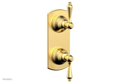 Phylrich - Revere & Savannah 1/2 Inch Thermostatic Valve with Volume Control or Diverter - Lever Handle