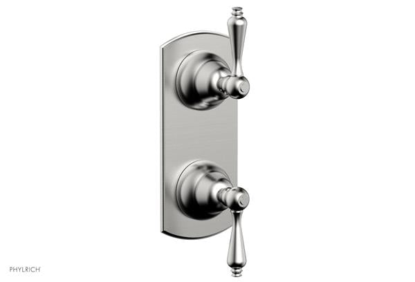 Phylrich - Revere & Savannah 1/2 Inch Thermostatic Valve with Volume Control or Diverter - Lever Handle