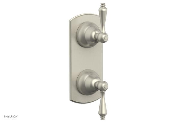 Phylrich - Revere & Savannah 1/2 Inch Thermostatic Valve with Volume Control or Diverter - Lever Handle