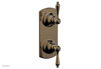 Phylrich - Revere & Savannah 1/2 Inch Thermostatic Valve with Volume Control or Diverter - Lever Handle