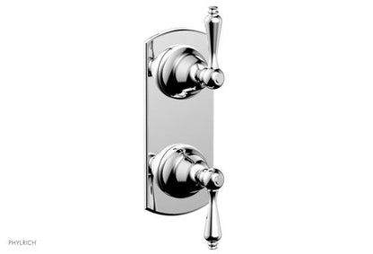 Phylrich - Revere & Savannah 1/2 Inch Thermostatic Valve with Volume Control or Diverter - Lever Handle