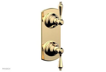 Phylrich - Revere & Savannah 1/2 Inch Thermostatic Valve with Volume Control or Diverter - Lever Handle