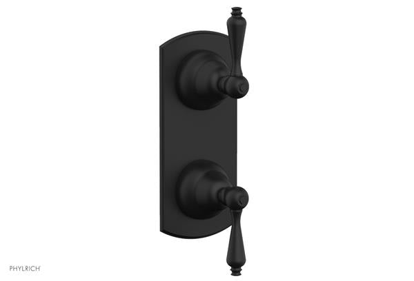 Phylrich - Revere & Savannah 1/2 Inch Thermostatic Valve with Volume Control or Diverter - Lever Handle