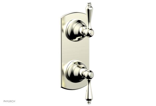 Phylrich - Revere & Savannah 1/2 Inch Thermostatic Valve with Volume Control or Diverter - Lever Handle