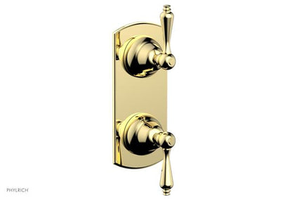 Phylrich - Revere & Savannah 1/2 Inch Thermostatic Valve with Volume Control or Diverter - Lever Handle