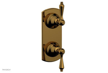 Phylrich - Revere & Savannah 1/2 Inch Thermostatic Valve with Volume Control or Diverter - Lever Handle